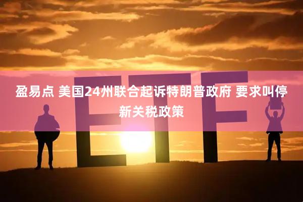 盈易点 美国24州联合起诉特朗普政府 要求叫停新关税政策