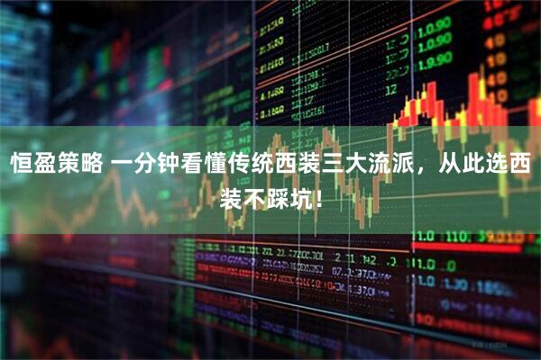 恒盈策略 一分钟看懂传统西装三大流派，从此选西装不踩坑！